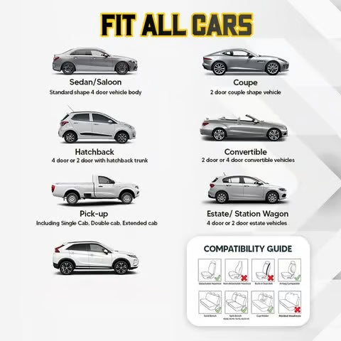 š„š„Breathable & Anti-Slip Viscose filament Car Seat Covers