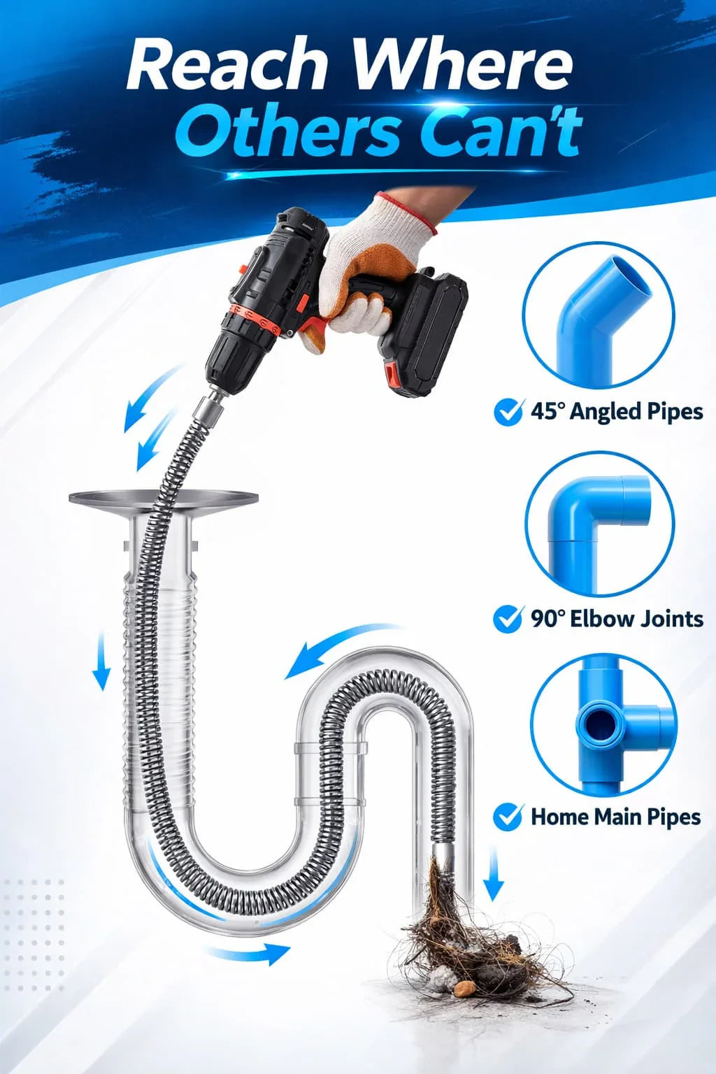 🔥Last Day 50% OFF🔥 GrooWise™ Drain Pro