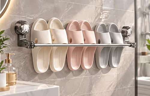 🔥Last Day 50% OFF🔥 Wall-mounted Punch-free Door Drain Storage Rack