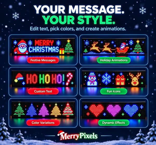 🎅 Last Day 50% OFF 🎅 Christmas LED Car Window Display