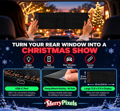 🎅 Last Day 50% OFF 🎅 Christmas LED Car Window Display