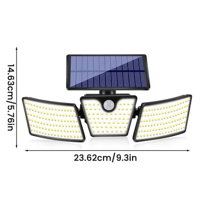 🎁Today 50% OFF🎁 3-Head Solar Motion Sensor Security Light
