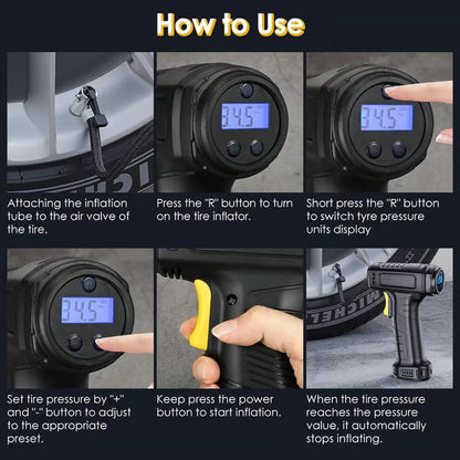 Portable Cordless Tyre Inflator