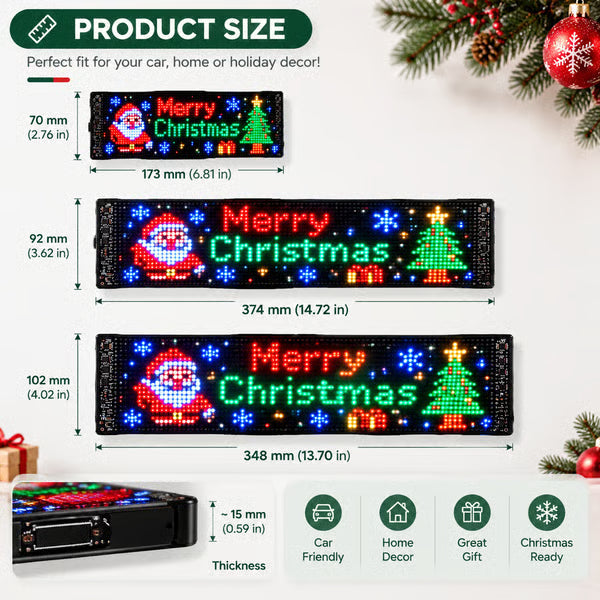 🎅 Last Day 50% OFF 🎅 Christmas LED Car Window Display
