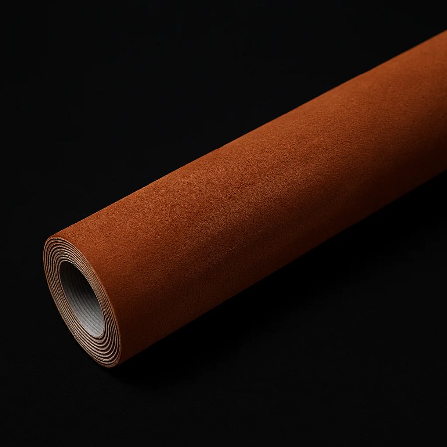 🚗 50% OFF Today Only 🔥 High-quality Italian suede | Microfiber Suede Fabric self Adhesive car Wrapping