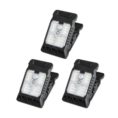 USB & Solar Powered Motion Sensor Clip Lights