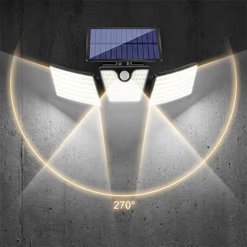 🎁Today 50% OFF🎁 3-Head Solar Motion Sensor Security Light