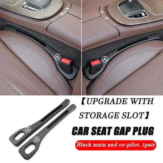 🔥Hot Sale 50% OFF🔥 Universal Car Seat Gap Filler Strip – Anti-Drop Pad with Seatbelt Slot