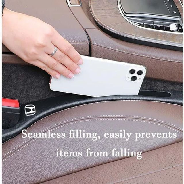 🔥Hot Sale 50% OFF🔥 Universal Car Seat Gap Filler Strip – Anti-Drop Pad with Seatbelt Slot