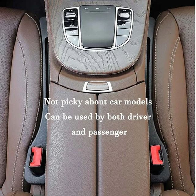 🔥Hot Sale 50% OFF🔥 Universal Car Seat Gap Filler Strip – Anti-Drop Pad with Seatbelt Slot