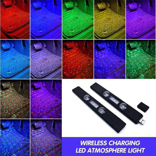 🔥Hot Selling 50%🔥LED ambient light with wireless charging